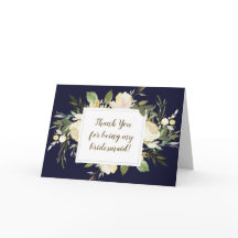 Marinefloral danke dir, dass du meine Bridesmaid-K