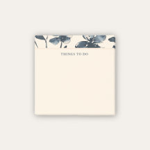 Marineindigo-Blumen-To-Do-Liste