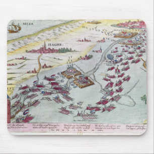 Marinekampf vor der Küste von Den Haag Mousepad
