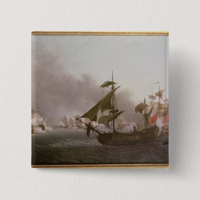 Marinekampf weg von der Insel von Grenada Button (Vorderseite)