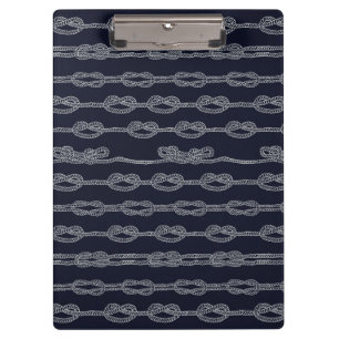 Marineknoten-Muster Klemmbrett