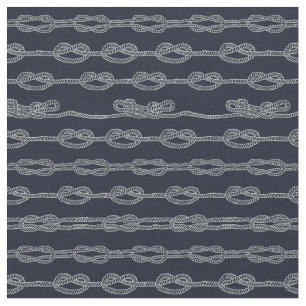 Marineknoten-Muster Stoff