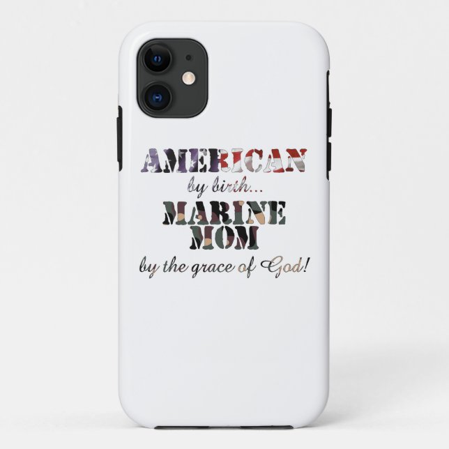MarineMama-Anmut des Gottes Case-Mate iPhone Hülle (Rückseite)