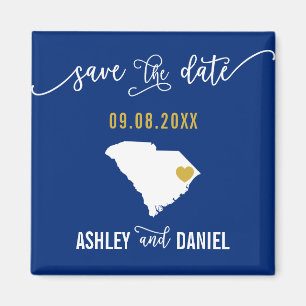 Marinemarkt South Carolina Hochzeit Sichern Sie di Magnet