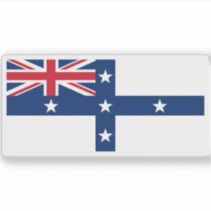 Marinennzeichen von New South Wales (1831-1883) Aufkleber