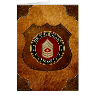 Marines américains : Premier sergent (USMC 1er Sg