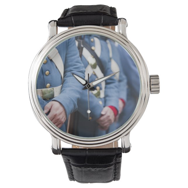 Marines aus der Zivilen US-Kriegszeit, militärisch Armbanduhr (Vorderseite)