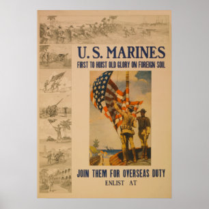 Marines des États-Unis : 1913 - Poster