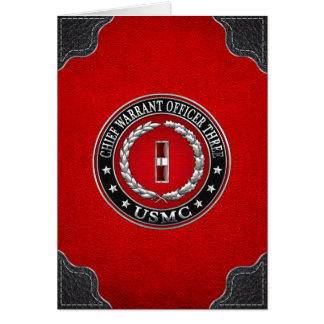 Marines des États-Unis : Adjudant-chef trois (USMC