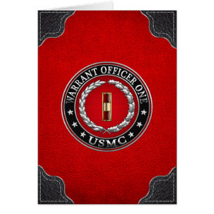 Marines des États-Unis : Adjudant un (USMC WO-1) [