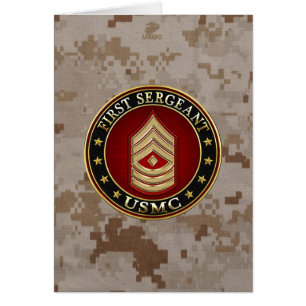 Marines des États-Unis : Premier sergent (USMC 1er