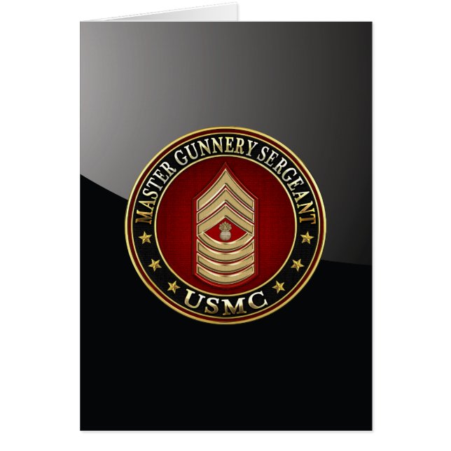 Marines des États-Unis : Sergent-chef de l'armée d (Devant)