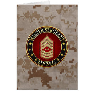 Marines des États-Unis : Sergent-maître (USMC MSgt