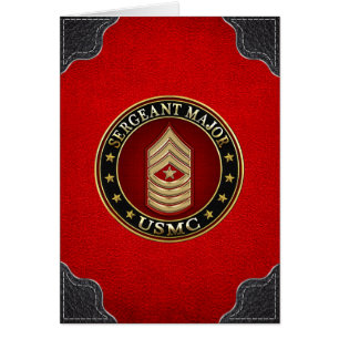 Marines des États-Unis : Sergent-major (SgtMaj de 