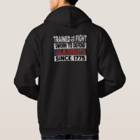 MARINES, die zur Bekämpfung von Hoodie ausgebildet