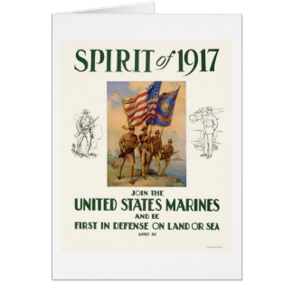 Marines - esprit de 1917