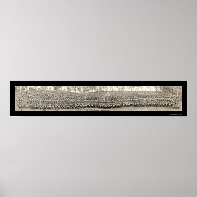 Marines im Quantico Foto 1919 Poster (Vorne)