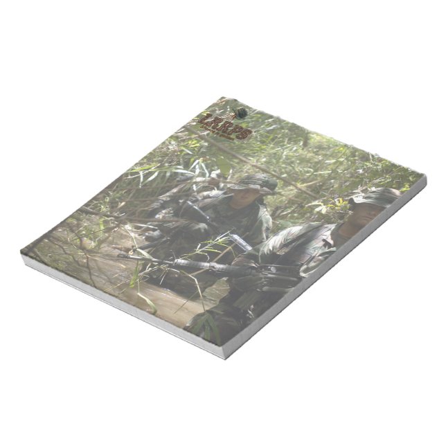 Marines lrp lrps recon lurps notizblock (Rotiert)