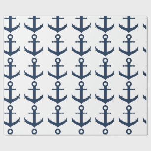 Marineschiff Anker Schifffahrt Geschenkpapier