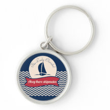 Marineschiff-Logo-Motiv Segelyacht-Dekor