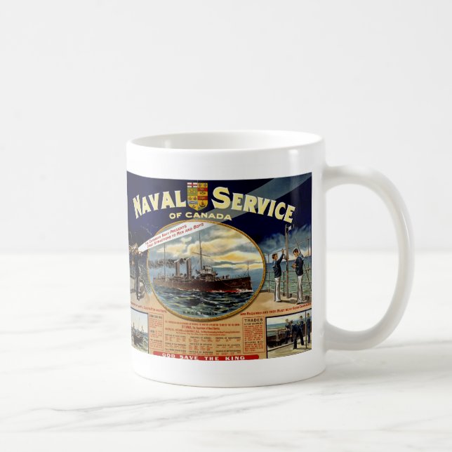 Marineservice von Kanada Kaffeetasse (Rechts)
