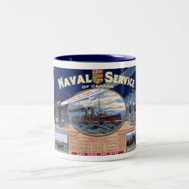 Marineservice von Kanada Zweifarbige Tasse