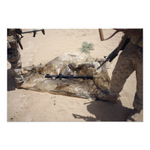 Marinesoldaten Fotodruck
