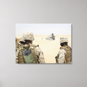 Marinesoldaten und Seeleute Leinwanddruck