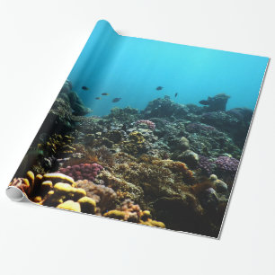 Marineumwelt im Pazifik Geschenkpapier