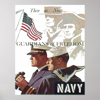 Marinewächter des Freedom Poster
