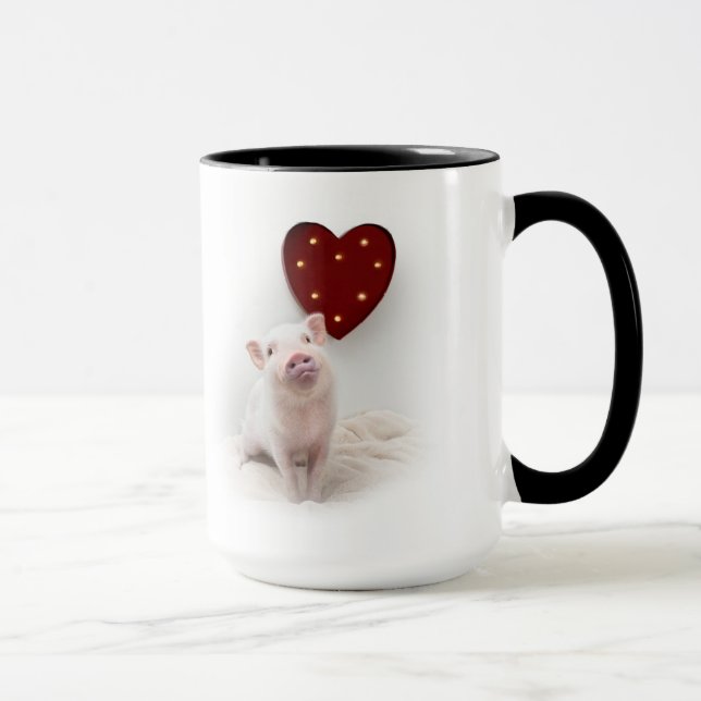 Marinez la tasse de coeur de porc (Droite)