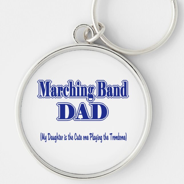 Marinieren von Band-Vater/Trombone Schlüsselanhänger (Vorne)