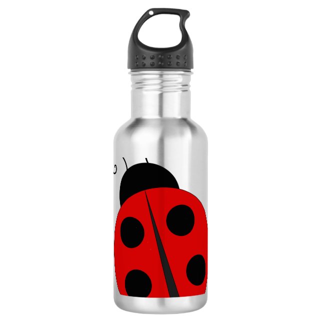 Marinkäfer Edelstahlflasche (Vorderseite)