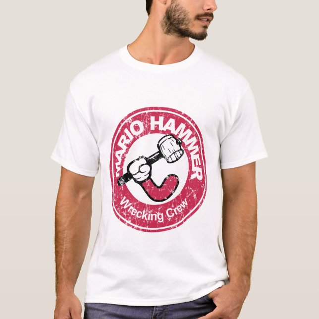 Mario-Hammer-Vintager T - Shirt (Vorderseite)