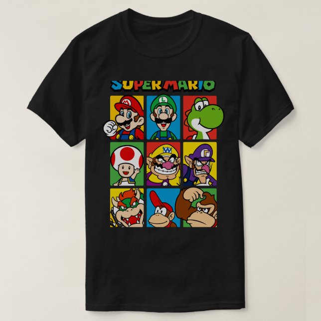 Mario T-Shirt (Design vorne)