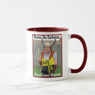 Marion die barbarischen Brustkrebs-Krieger-Tassen Tasse
