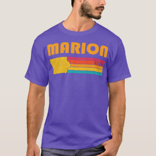 Marion Iowa Vintag Distressed Souvenir T-Shirt