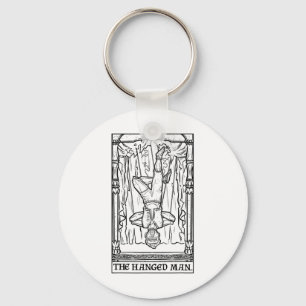 Marionette Spo - Das hanged Man Tarot Card Hallowe Schlüsselanhänger