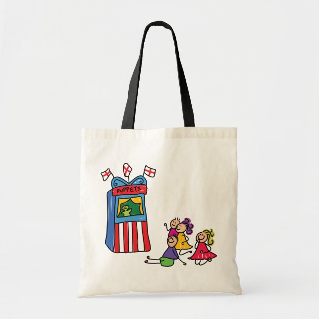 Marionetten-Show-Taschen-Tasche Tragetasche (Vorne)