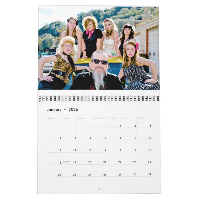 Mariposa Kalender-Mädchen Kalender (Jan 2026)