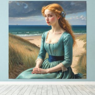 "Maris" - Eine Maidenreise - ein farbenfrohes Port Leinwanddruck