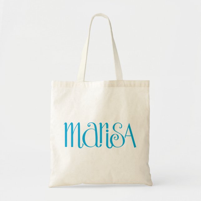 Marisa türkis blauer Bag Tragetasche (Vorne)