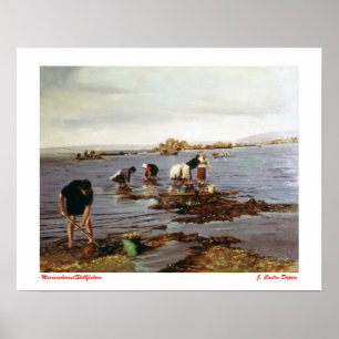 Mariscadoras/Shellfishers Poster