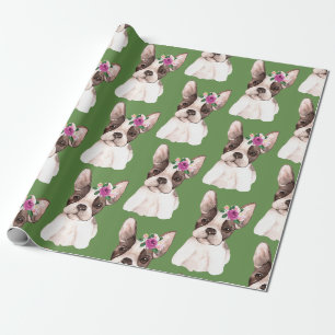 Marisol, das französische Bulldog-Wrapping-Papier Geschenkpapier