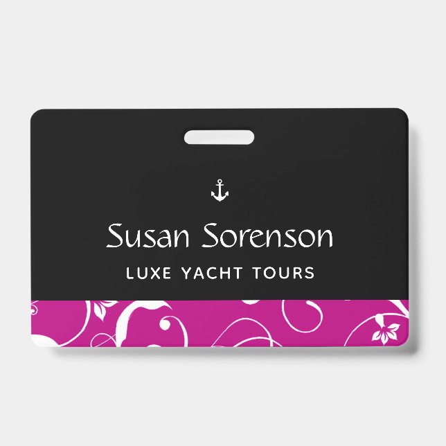 Maritime Anchor Pro Damask Ausweis (Vorderseite)