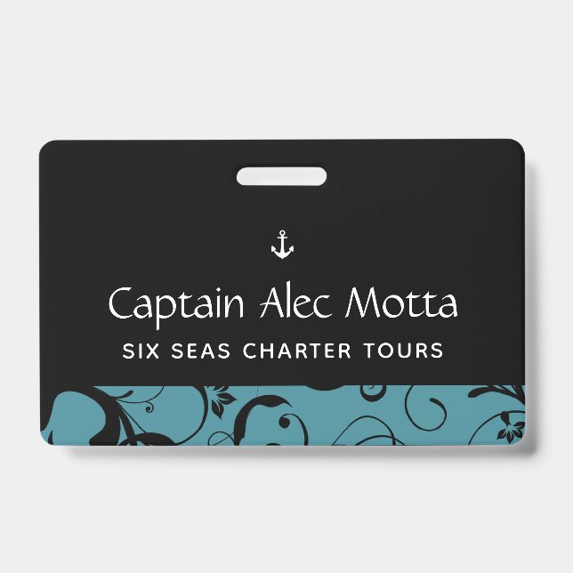 Maritime Anchor Pro Damask Ausweis (Vorderseite)