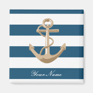 Maritime et nautique avec l'Ancre - aimant