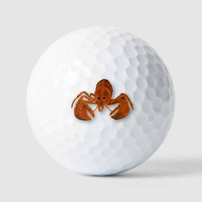 Maritime Lobster Golfball (Vorderseite)