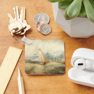 Maritime Meereslandschaft im Vintage-Stil von Jose Schlüsselanhänger