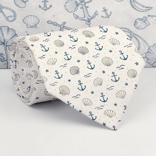 Maritime Meeresleben individuell gestaltete Krawat Krawatte